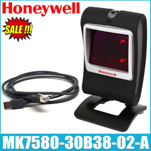 Honeywell Genesis MK7580-30B38-02-A Desktop Barcode Scanner Kit With USB Cable