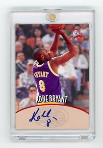 1997 Score Board Kobe Bryant 1st Round '96 Auto Los Angeles Lakers