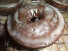 SOFT AND MOIST HOMEMADE GLAZED CHOCOLATE DONUTS (10 DONUTS)