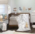 Lambs & Ivy Disney Baby 3-Piece Crib Nursery Bedding Set Storytime Pooh NEW Open