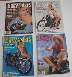 Easyriders Magazines Adult Entertainment for Bikers-1987-Lot of 4-2 David Mann