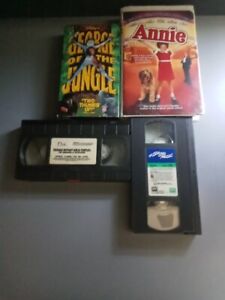 4 VHS Movie Lot