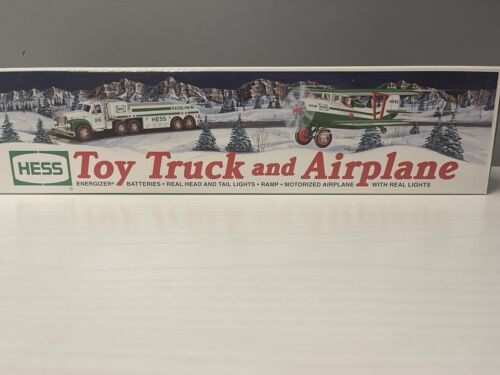 2002 hess toy truck and airplane