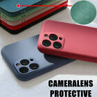 For Apple iPhone 13 12 11 Pro Max X XS XR 8 Plus Silicone Case Camera Lens Cover