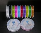 SPOOL STRONG STRETCH ELASTIC CORD WIRE rope BRACELET NECKLACE STRING Bead 0.8mm