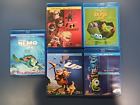 The Incredibles, A Bugs Life, UP, Finding Nemo, Monsters,Inc Disney Blu-Ray Lot