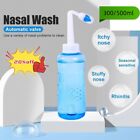 300/500ml Nasal Wash Neti Pot Nose Cleaner Bottle Irrigator Sinus Rinse*1