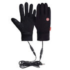 New ListingElectric USB Heated Gloves Touchscreen Hand Warm Windproof Thermal Winter Ski