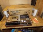 Vintage Teac Model A-350 Stereo Cassette Deck W/Box, Tested & Working