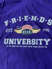 1994 Friends Central Perk University TV Show Graphic T Shirt Medium 90’s Vintage