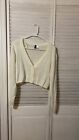 Divided By H&M Cropped Cardigan Size Small
