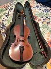 old used Violin With Bow And Case