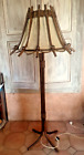 Vintage 50/60 Design Rattan Floor Lamp (DLG Louis SOGNOT...)
