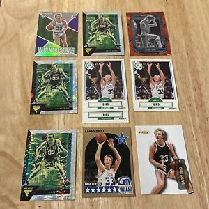 Larry Bird-Lot-10 NBA CARDS-2022-23 Donruss Optic #15 Prizm Winner Stays-Celtics
