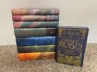 New ListingHarry Potter Complete Series 1-7 Set Rowling Hardcover + BONUS Fantastic Beasts