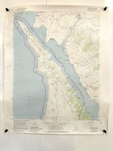 USGS Topo Map 7.5 Min Vintage : Tomales, CA 1979 Used BEAUTIFUL Rare Gem
