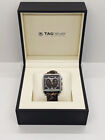 Tag Heuer Monaco Automatic Brown Dial Snake Strap Mens Watch