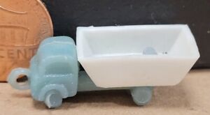 Vintage plastic toy DUMP TRUCK gumball charm prize jewelry