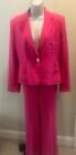 Vintage Lauren Ralph, Lauren Women’s ￼PetiteHot Pink Pants Suit Size 12P/8 SE-11