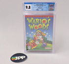 Wario's Woods Nintendo NES New Sealed H-Seam CGC Graded 9.8 A+ Perfect Grade!
