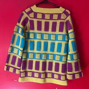 Vintage Marsina California Sweater Rare Never Seen Again Before 🐑🫖🫧