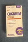Natrol Cognium Focus Improves Focus and Concentration - 60 Capsules BB 5/30/24