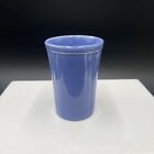 Vintage Homer Laughlin Riviera ArtDeco Fiesta Blue Mauve Juice Cup Small Tumbler