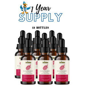 Raspberry Ketone Drops- Keto & Weight Support-12 Bottles-720ml (2fl oz)