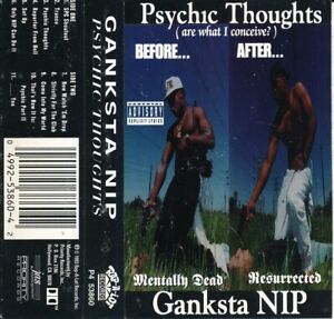 New ListingGanksta NIP Psychic Thoughts Tape Houston TX Rap Point Blank Rap-A-Lot '93