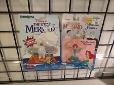 Disney's Little Mermaid Ariel & Scuttle Bend-ems Collectible Figures Sealed