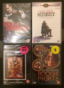 New ListingEdge of Darkness, Misery, Enter the Dragon, Boogie Nights Brand New Sealed DVDs.