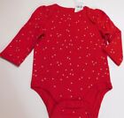TOP/BODYSUIT--GAP--Baby Girl--Graphic Silver Stars--1 Pc--SIZE 3-6 Month--NEW