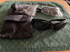 WILEY X sunglasses block 100% of the suns harmful rays--Black frame w/seal