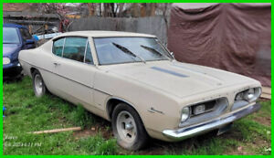 1967 Plymouth Barracuda 2 Dr Coupe