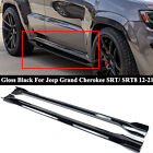 For Jeep Grand Cherokee SRT SRT8/ Trackhawk 12-21 Side Skirt Extension Lip Gloss (For: Jeep Grand Cherokee SRT8)