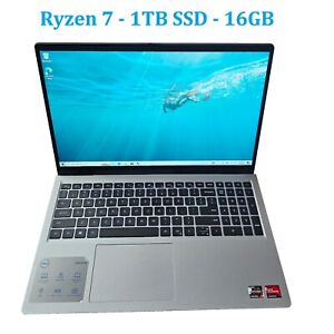 DELL Inspiron 15 Touchscreen Laptop - AMD Ryzen 7 7730U - 16GB 3200MHz - 1TB SSD