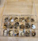 VINTAGE WATCH MOVEMENTS MISCELLANEOUS WATCH PARTS FOR REPAIR