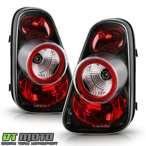 Black 2002-2006 Mini Cooper Tail Lights Rear Brake Lamps 02-06 Pair Left+Right (For: More than one vehicle)