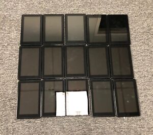 WORKING LOT OF 15 AMAZON KINDLE FIRE 1ST. GENERATION TABLET WiFi D01400 7