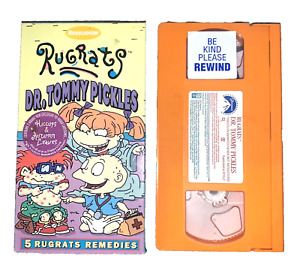 New ListingRugrats VHS Dr. Tommy Pickles Nickelodeon Cartoon Series Exclusive Episodes