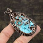 Tibetan Turquoise Gemstone Copper Wire Wrap Jewelry Pendant 2.99 Gift for Her p5