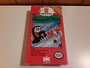 Super Mario Bros. Super Show! Koopa Claus Christmas VHS Nintendo 1990