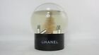 CHANEL Snow Globe Dome White Christmas Tree /Novelty/Japan Limited Interior