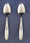 SET OF TWO - Oneida Stainless Flatware  PARAMOUNT Serving Spoons - USA MADE