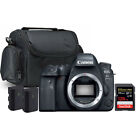 Canon EOS 6D Mark II DSLR Camera Body + 128GB SDXC Card + LP-E6NH Battery & Case