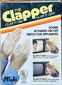 The Clapper Vintage 1984 Original Box BRAND NEW, Sealed In Box!