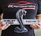 SHELBY F150 F-150 700HP Cobra Snake Badge Steel Sign  -  Small 12