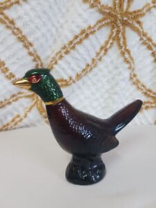 New ListingVintage Avon Pheasant or Duck Decanter Bottle 1970 Bird Glass  After Shave 10%