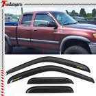 Fits 00-06 Toyota Tundra Extended Cab Window Visor Outside Guard w/ Laser Sport