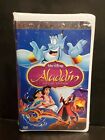 Aladdin VHS Tape Platinum Edition 2004 NIB Disney sealed HTF VTG